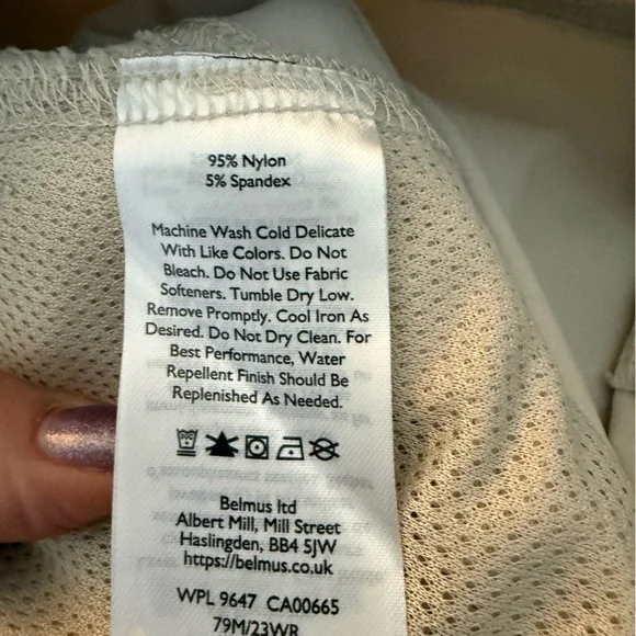 Eddie Bauer Light khaki High-Waist Women’s Cargo Shorts NWOT - Picture 4 of 10